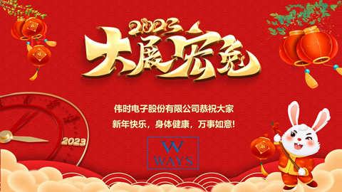 365WM完美体育股份有限公司2023年新年祝福