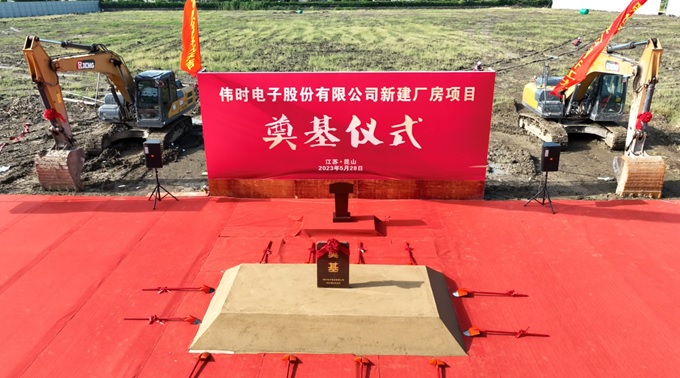 365WM完美体育股份有限公司背光显示模组扩建及智能显示组件新建项目奠基仪式